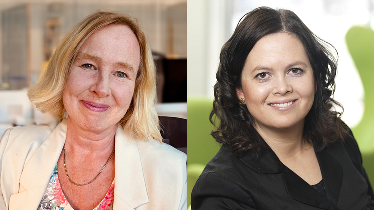Elisabeth Johansson, Head of Inclusion and Diversity på SEB & Pernilla Johnsson, Partnership & Marketing Manager Sustainable Entrepreneurship på SEB.