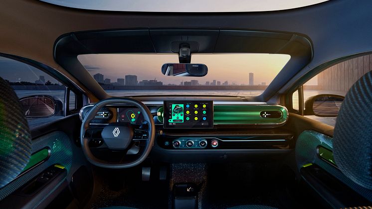 Renault Twingo prototyp interiör