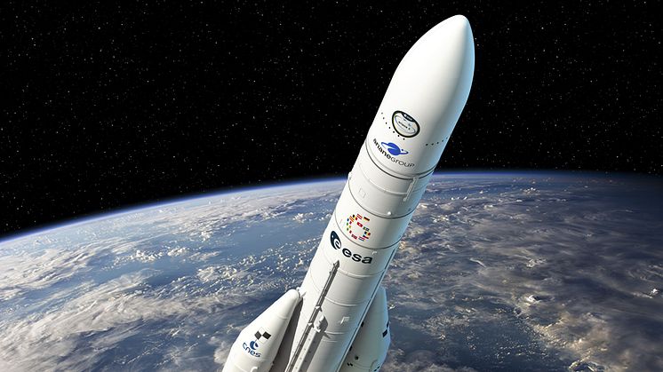Ariane 6 skjuts idag upp kl 20:00 svensk tid  