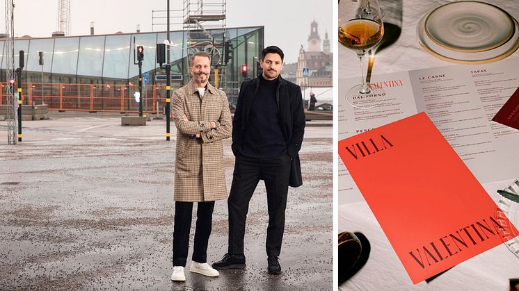 Från italienskt till spanskt – Urban Italian Group presenterar Villa Valentina i Slussen