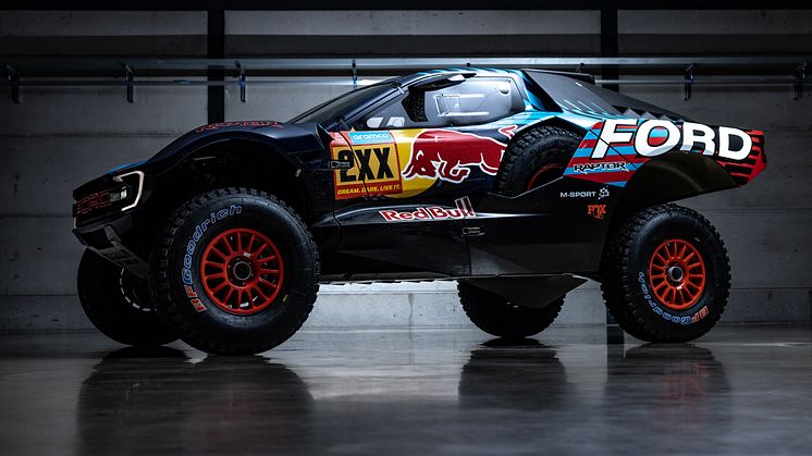 Lanserer nye Ford Raptor T1+: Klar for offroad-racing og Rally Dakar