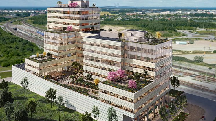 GlasLindberg kommer på uppdrag av Veidekke att leverera och montera fasadpartierna till kontorshuset Vista i Hyllie, Malmö. Byggnationen sker på uppdrag av Wihlborgs.