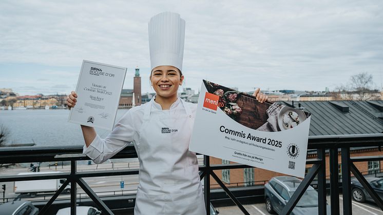 Alma vinner Bocuse d'Or Sweden Commis Award 2025