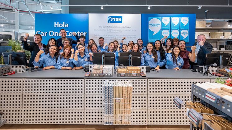 Das JYSK-Team in Montevideo
