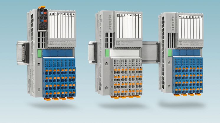 New resistance temperature measuring modules for Axioline F and  Axioline P