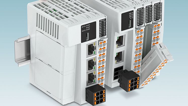 ME-IO Slim housing system for compact controllers