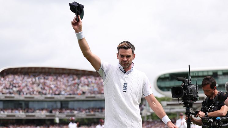 ECB pays tribute to James Anderson after final Test appearance