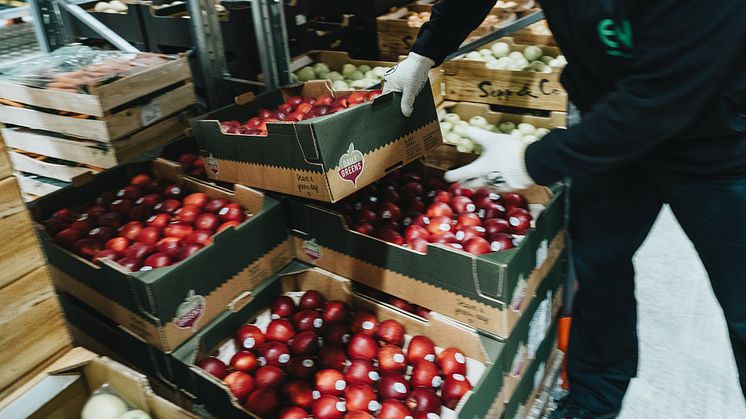 100 ton frukt och grönt – när hälsosamt matsvinn mättar magar i Skåne