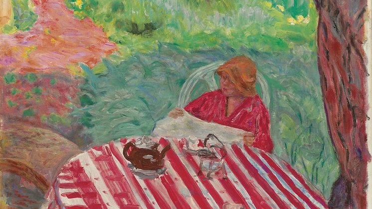 Pierre Bonnard - Sous l'arbre (1915). Christies, New York.