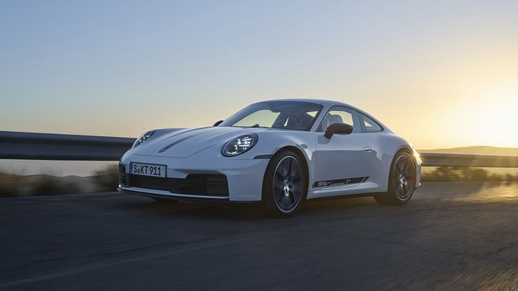 For ægte entusiaster: Den nye Porsche 911 Carrera T