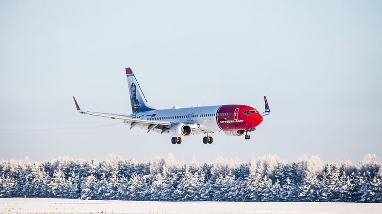Norwegian Group had 1.9 million passengers in November Norwegian