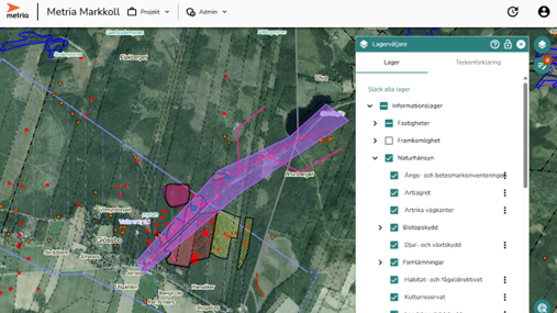 Smidig och effektiv markplanering – all viktig hänsyn samlad på en karta