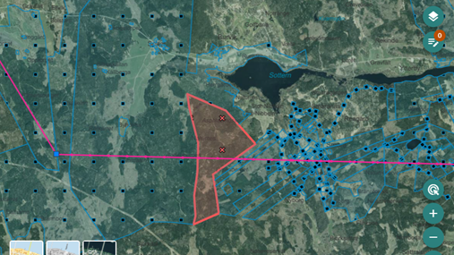 Metria Markkoll samlar relevanta geografiska data och kopplar de till era aktuella verksamhetsdata, exempelvis stråk och ledningsgator. 