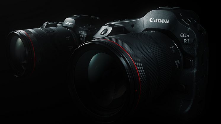Canon lancerer to nye kameraer, der sætter nye standarder for ydeevne og kreativitet: flagskibskameraet EOS R1 og det avancerede EOS R5 Mark II