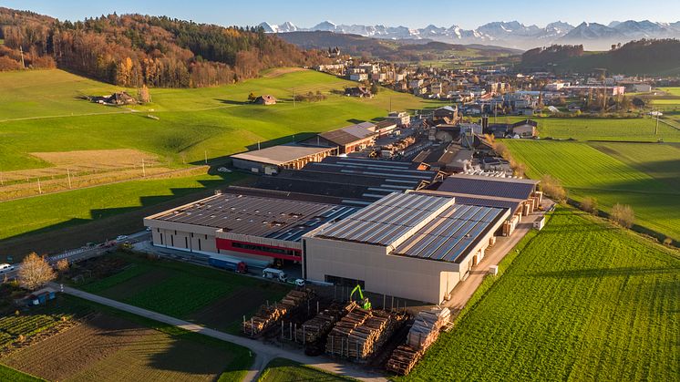 Produktionsstandort und Hauptsitz der OLWO AG in Worb.