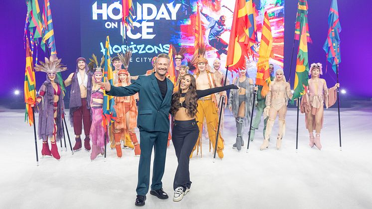 HOLIDAY ON ICE präsentiert HORIZONS: Die Gaststars Sasha, Sarah Engels und Loi geben exklusiven Einblick in die neue Saison