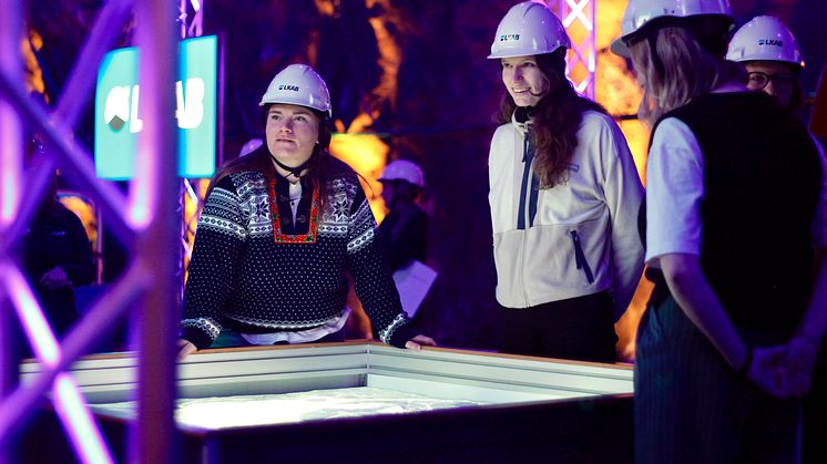 Deltagare i Female Technical Engineer 2024 på partnerbesök hos LKAB