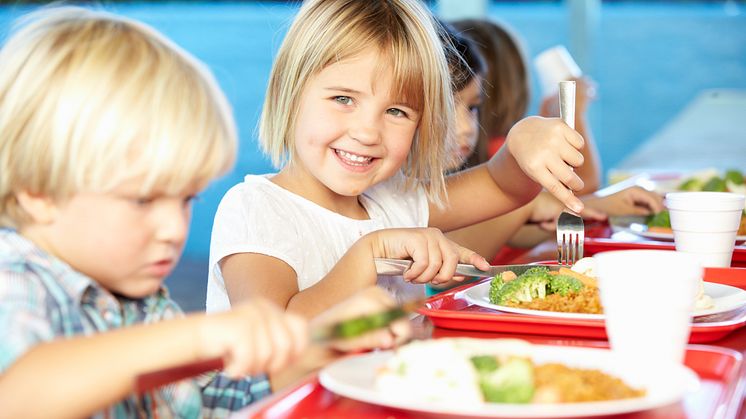 Sverige, Finland och Estland är de enda länderna i världen där skolmaten är gratis för alla barn och ungdomar. Foto: Getty Images