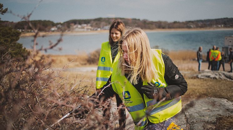 I helgen startar årets Städa Kust. Foto: Petter Trens.