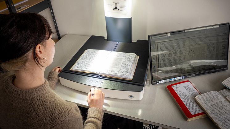 Für die Digitalisierung im Deutschen Tagebucharchiv