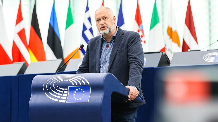 Jonas Sjöstedt. Foto: Europaparlamentet