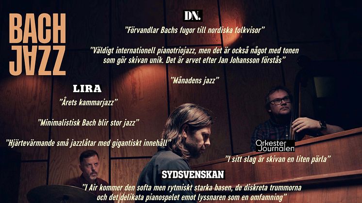 Bach Jazz tar musiken på turné under 2025