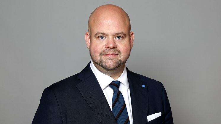 Landsbygdsminister Peter Kullgren. Foto: Ninni Andersson/Regeringskansliet.