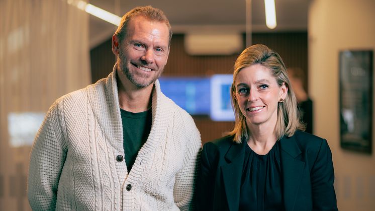 Fredrik Tenelius och Katrin Lindahl Wallin