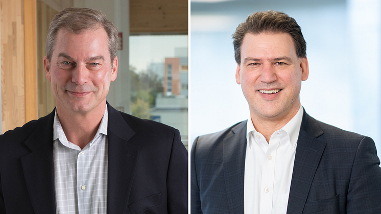 Martin de Groot (links) und Dr. Volker Gerd Fischer übernehmen die Geschäftsleitung der akquinet GmbH. Fotos: privat