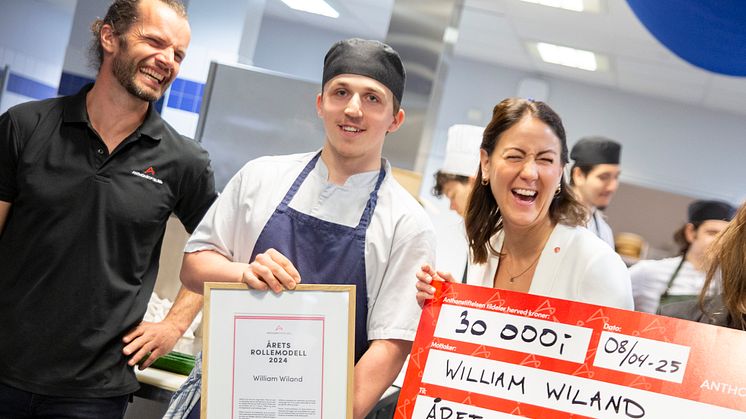 Eirik Lundblad, William Wiland og Tonje Brenna 