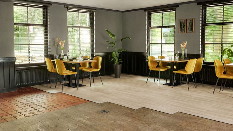 LVT-golvet Allura Click Flexcore från Forbo Flooring är en modern problemlösare