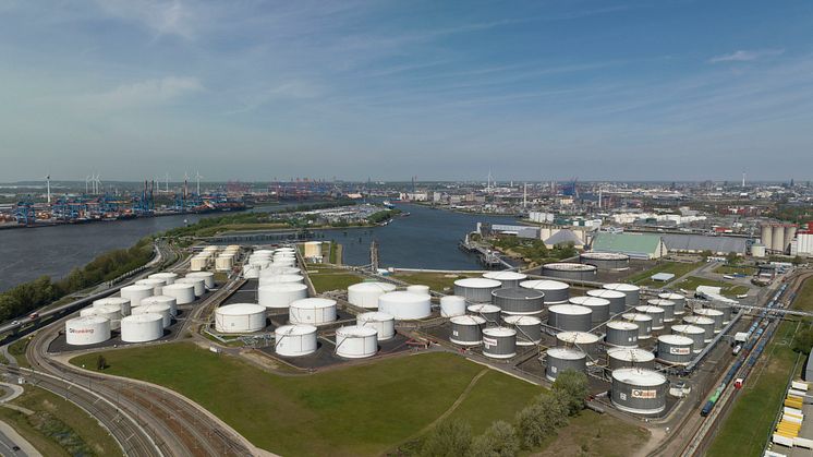 Mabanaft Tankterminal Hamburg Blumensand