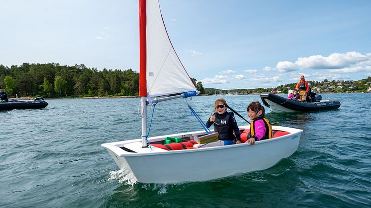 Vannaktiviteter for barn. Foto: Magne Klann