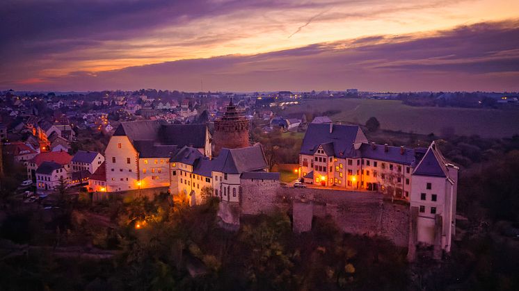 Blick zur Burg Mildenstein in Leisnig - Foto: Sylvio Dittrich Fotografie
