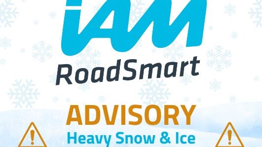 IAM RoadSmart issues warnings ahead of heavy snow and ice