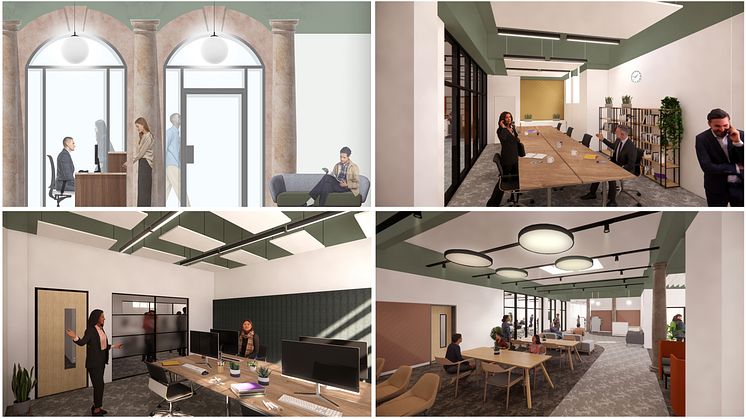 Images of the new Radcliffe Enterprise Centre