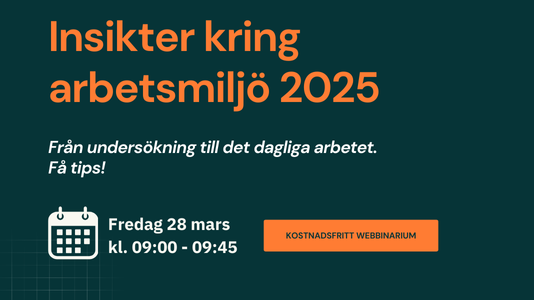 Aktuellt kring arbetsmiljö, kemikalier och hållbarhet 2025