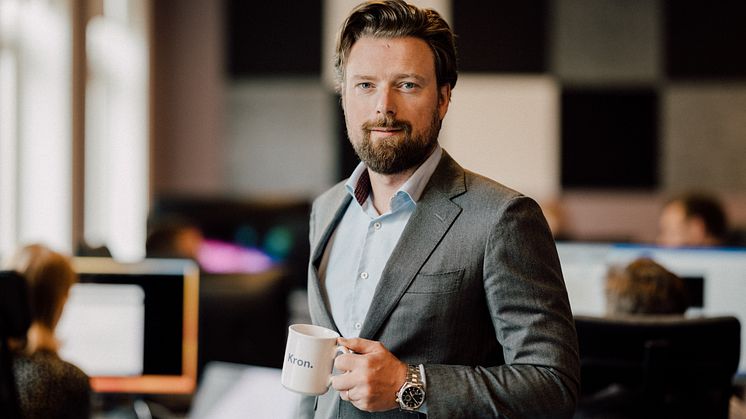 Joar Hagatun, porteføljeforvalter i Kron.