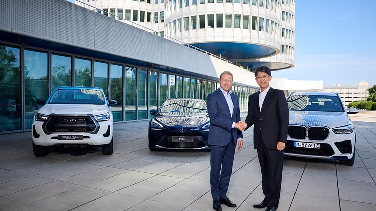 Oliver Zipse, BMW Group og Koji Sato, Toyota Motor Corporation 