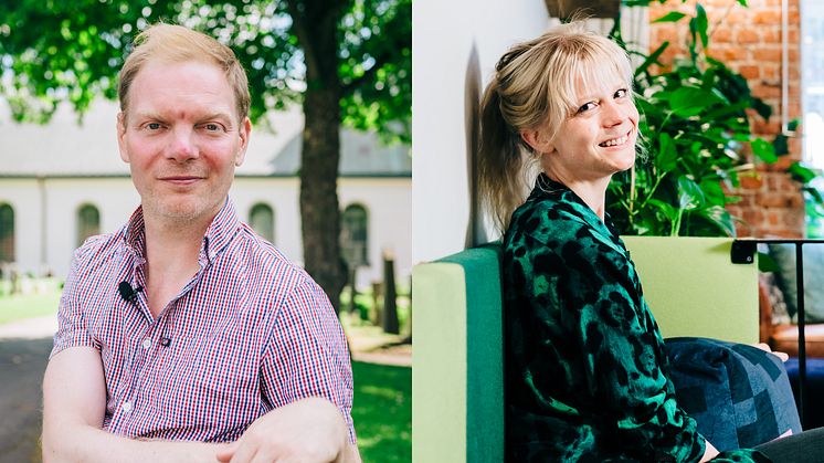 Daniel Hermansson och Agnes Larsson