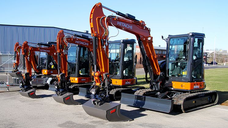 Hitachi Ready Minigrävare
