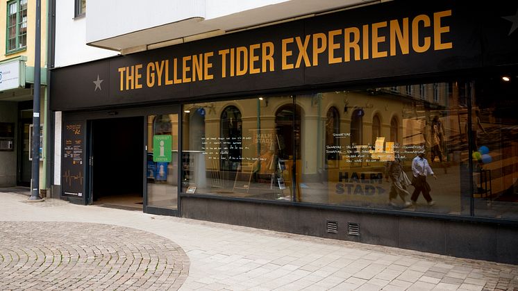 På Klammerdammsgatan 4 - mitt i city - hittar du Halmstad Tourist Center och The Gyllene Tider Experience.