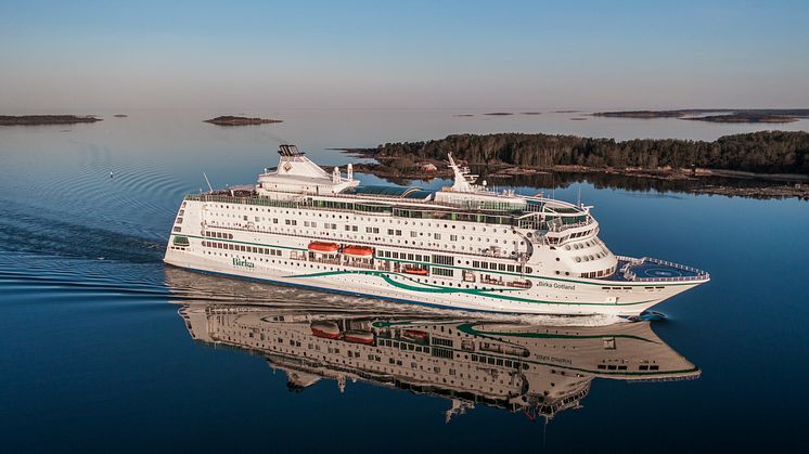 Östersjöns enda renodlade kryssningsfartyg Birka Gotland fyller 1 år. Foto: Peter Sjöberg