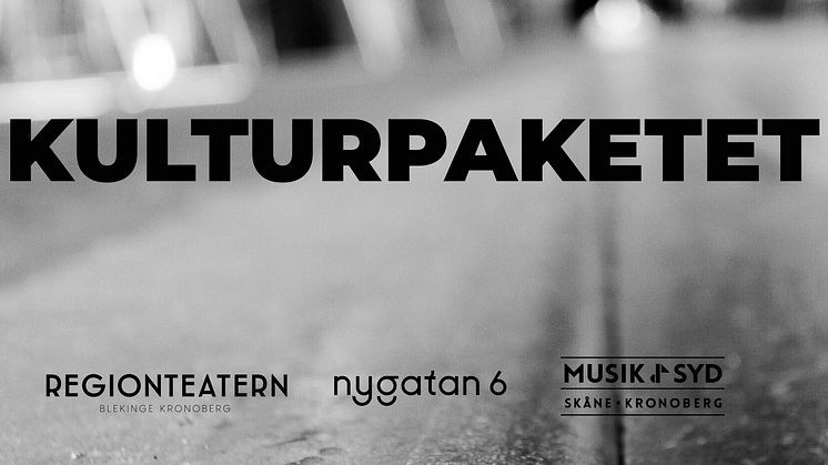 Regionteatern och Nygatan 6 lanserar kulturpaketet