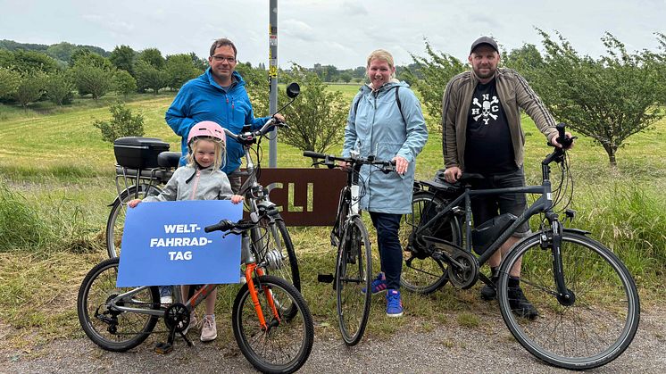 Familienausflug zum Weltfahrradtag (Bild: Ruhr Tourismus)