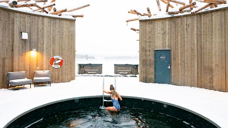 Fire & Ice – experience the magical contrast between cold and warmth. Where sauna and cold bath become a retreat.