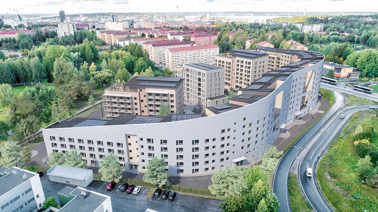 Hippoksen rakennuskokonaisuuteen kuuluu kymmenen taloa Tampereen Kalevassa. Yhdeksän niistä rakennetaan Tampereen opiskelija-asuntosäätiö TOASille.  Koko projektin on tarkoitus valmistua vuonna 2026.