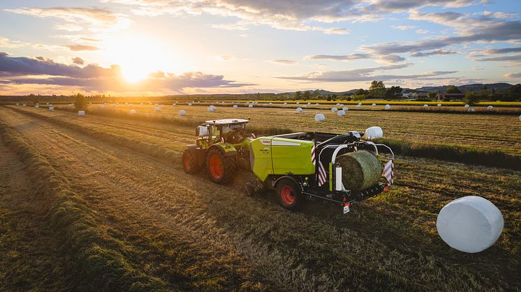 CLAAS presenterer nye ROLLANT 630 RC UNIWRAP