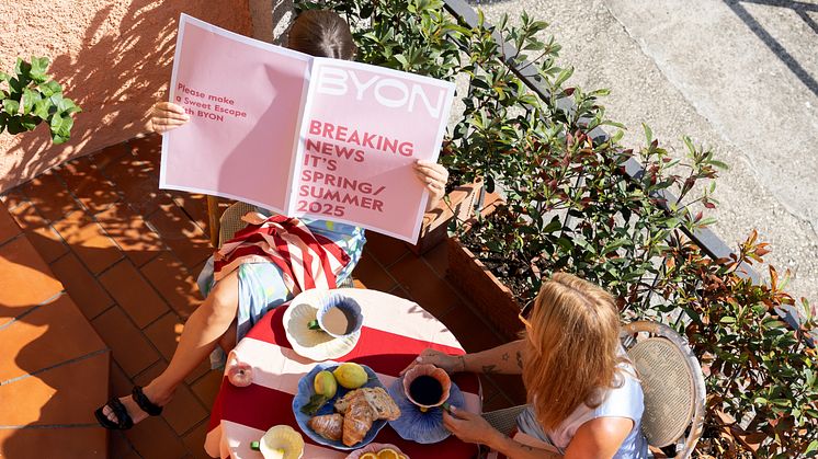 Byon vår- och sommar 2025 tar oss till Medelhavet