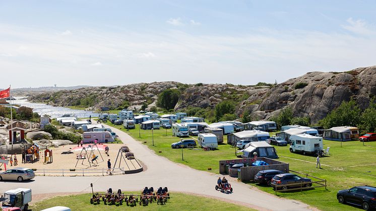 Camping och mobilt boende lockar många